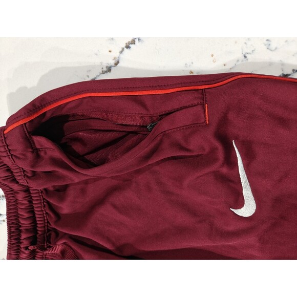 Nike Men's Medium Red Jogger FC Tracksuit Pants with Elastic Waist - Picture 7 of 10